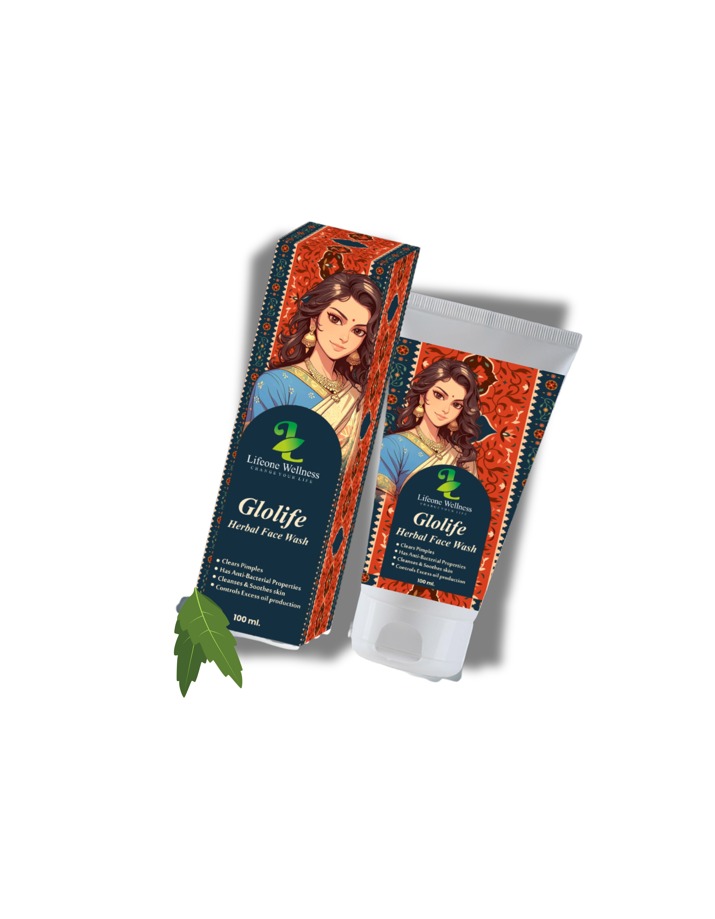 GLOLIFE HERBAL FACE WASH 