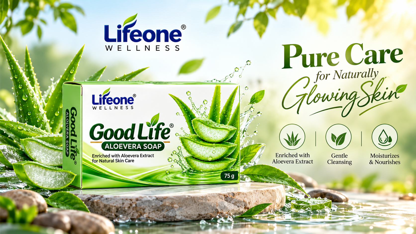 GOOD LIFE ALOEVERA SOAP