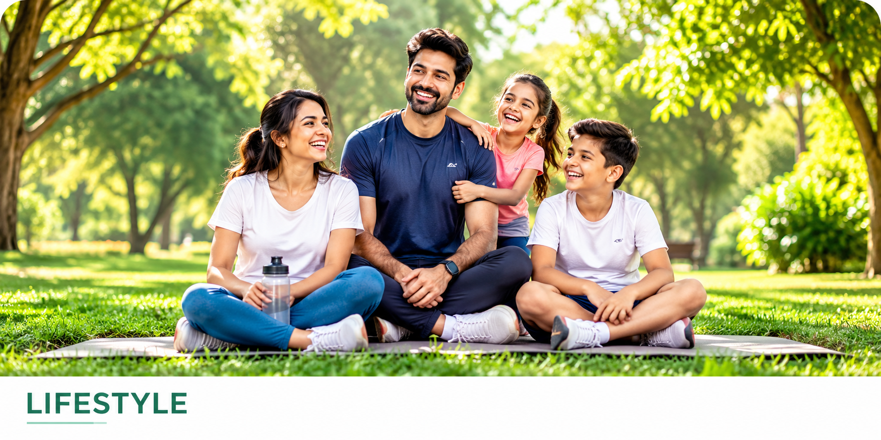 Family outdoors